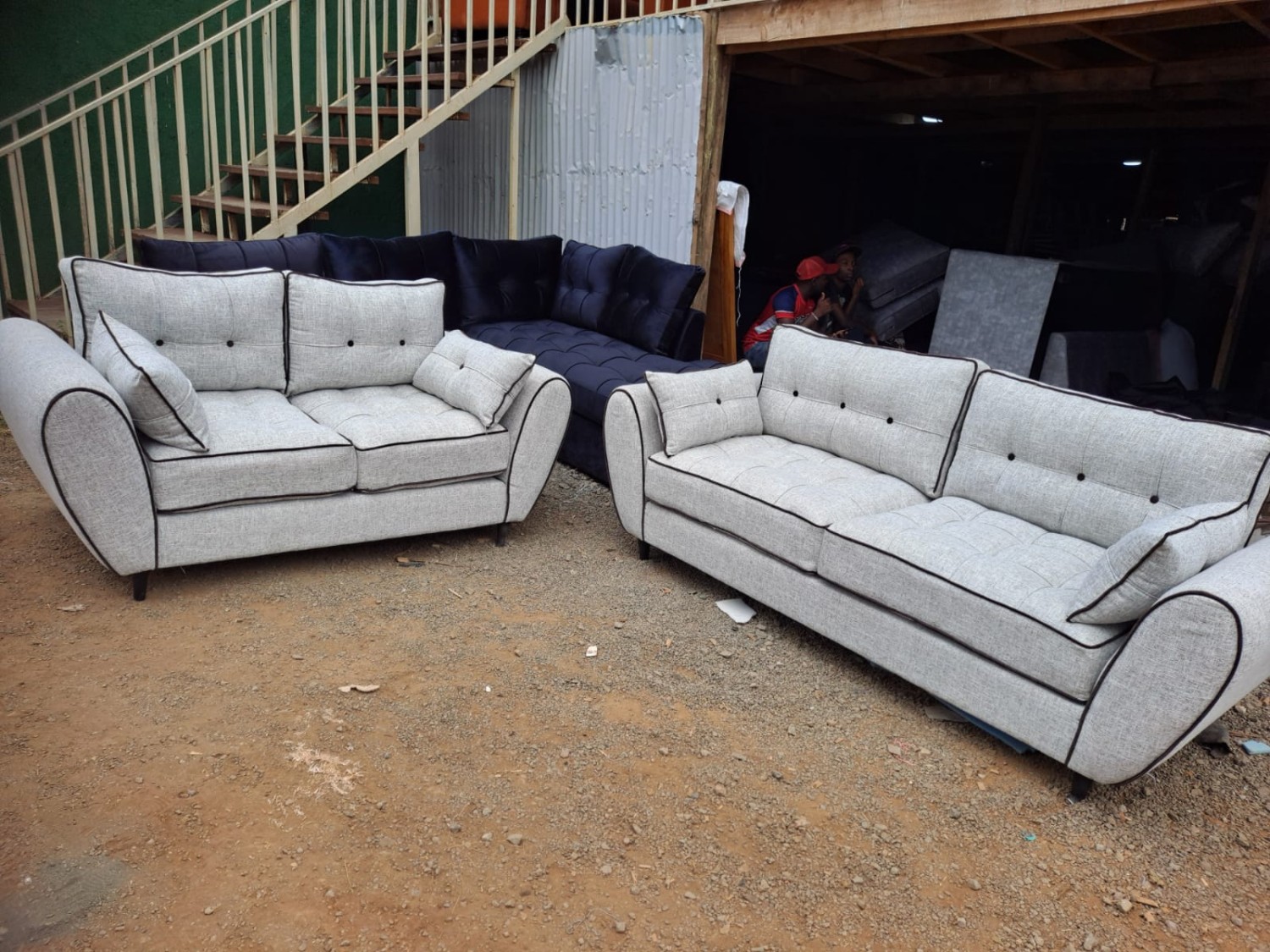 Butterfly 5 seater sofa set