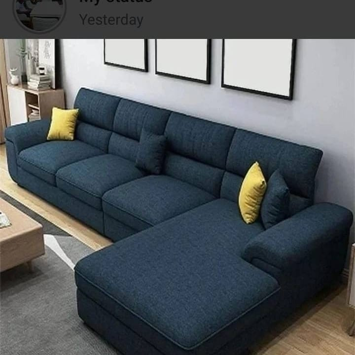 L shaped seater